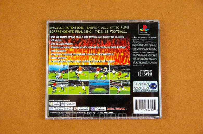 Диск Playstation 1 - This is FOOTBALL - фото фото фото 1