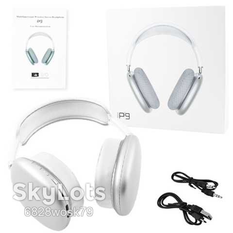 Навушники P9 Wireless Stereo Headphones   (колір білий) - фото фото фото 1