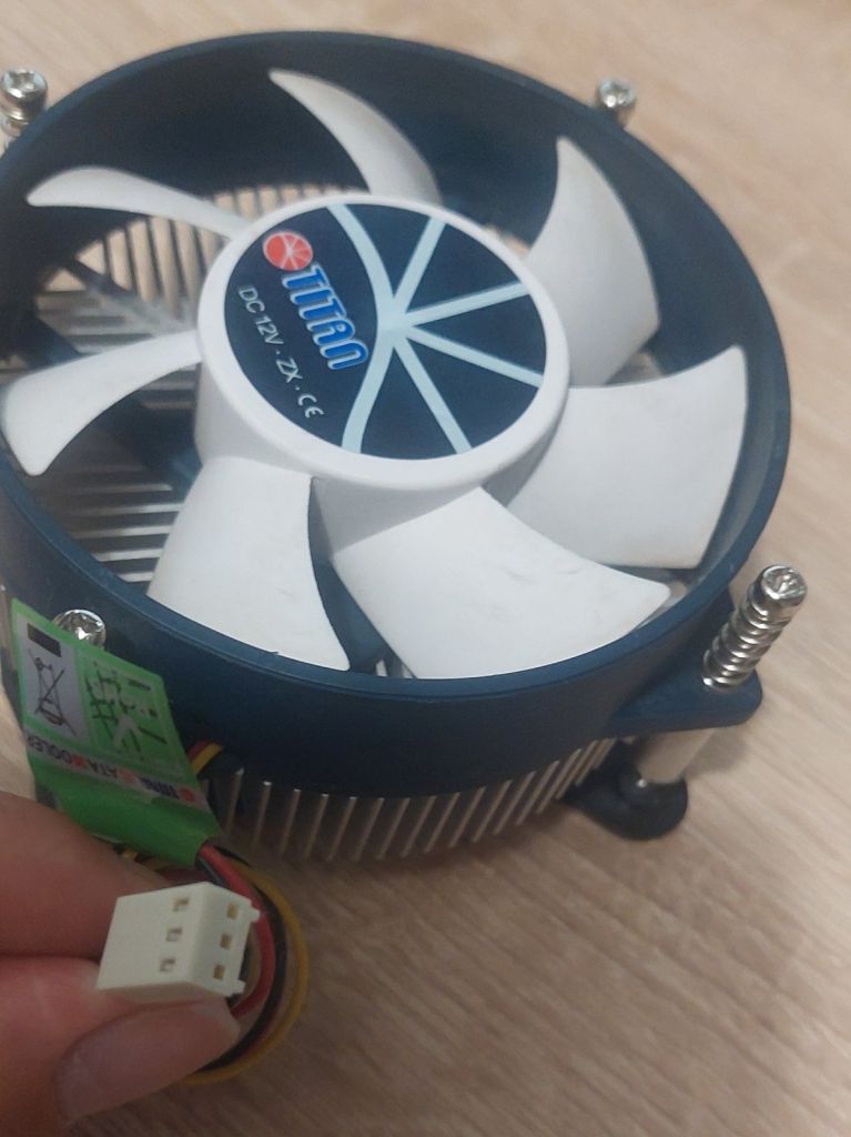Кулер для процесора TITAN Socket 1150/1151/1155/1156 б/в код.6517 - фото фото фото 2