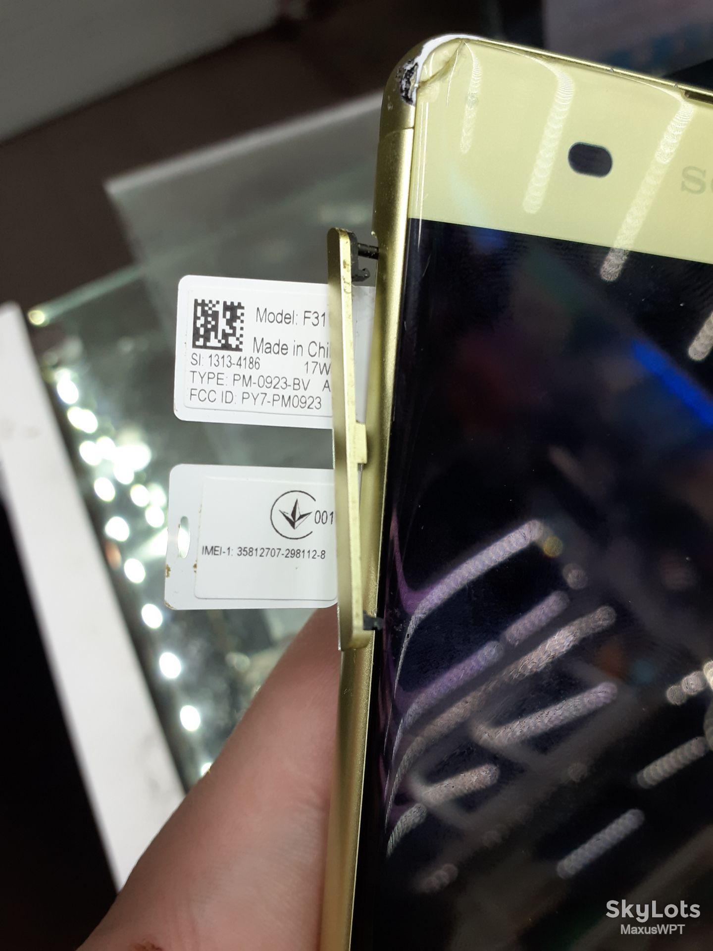 #572 Sony Xperia XF Gold F3115 sklad - фото фото фото 6
