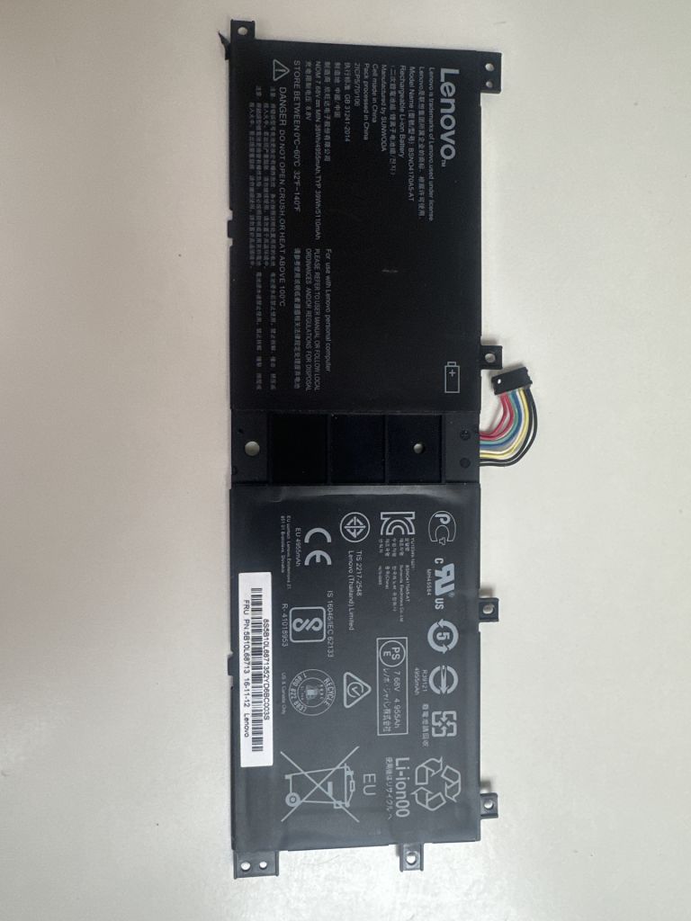 Оригінальна Батарея Lenovo IdeaPad MIIX 510 BSNO4170A5-A - фото фото фото 0