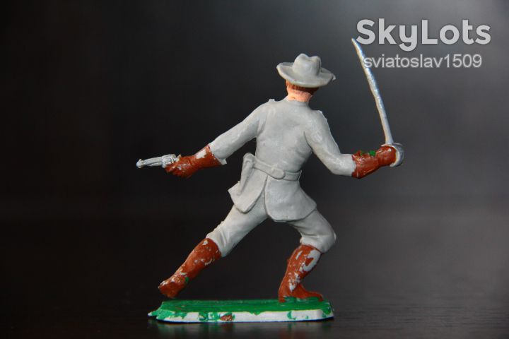 кавалерист южанин офицер DULCOP 55-60мм Италия - фото фото фото 1