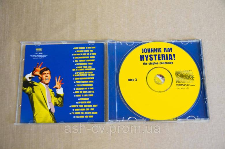 Музичний диск CD. JOHNNIE RAY d3 - фото фото фото 4