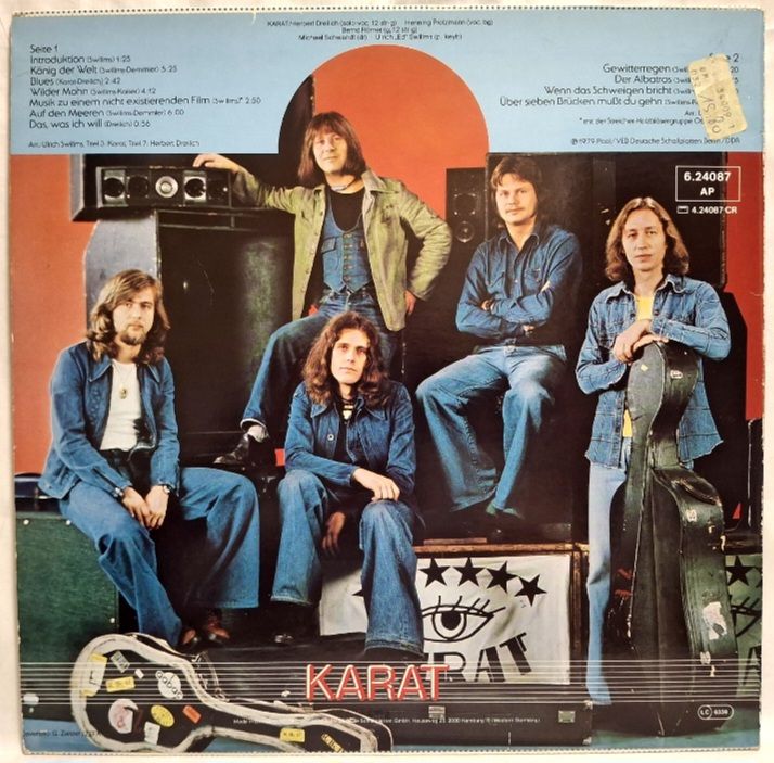 Karat - Albatros - 1979.   (LP). 12. Vinyl. Пластинка. Germany. - фото фото фото 1