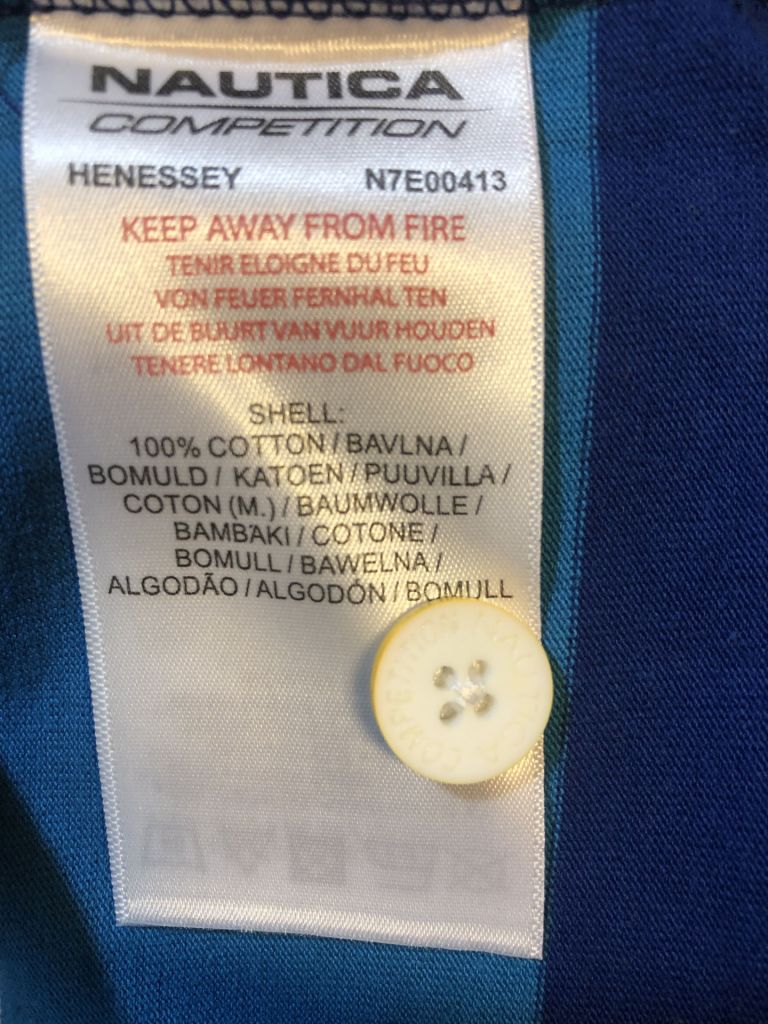 Регбийка Nautica Competition Henessey Rugby Shirt  (size M) - фото фото фото 6