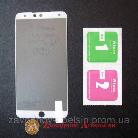 Защитное стекло Meizu 15 lite Full Glass white - фото фото фото 0