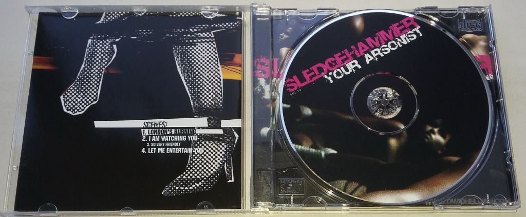 SLEDGEHAMMER Your Arsonist CD, EP US - фото фото фото 1