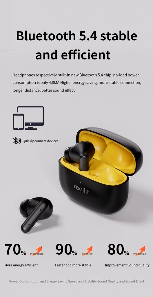 Беспроводные bluetooth TWS наушники Realfit F3        (бежевий) - фото фото фото 4