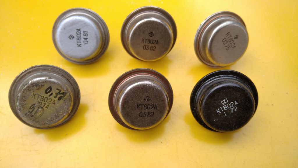 Транзистор  КТ802А .   Транзисторы  КТ802А .Б/В. - фото фото фото 1