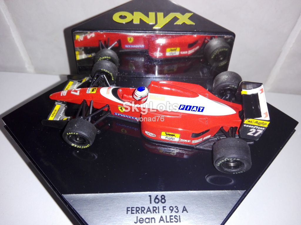 1/43 FERRARI F 93 A Jean Alesi. ONYX. - фото фото фото 0