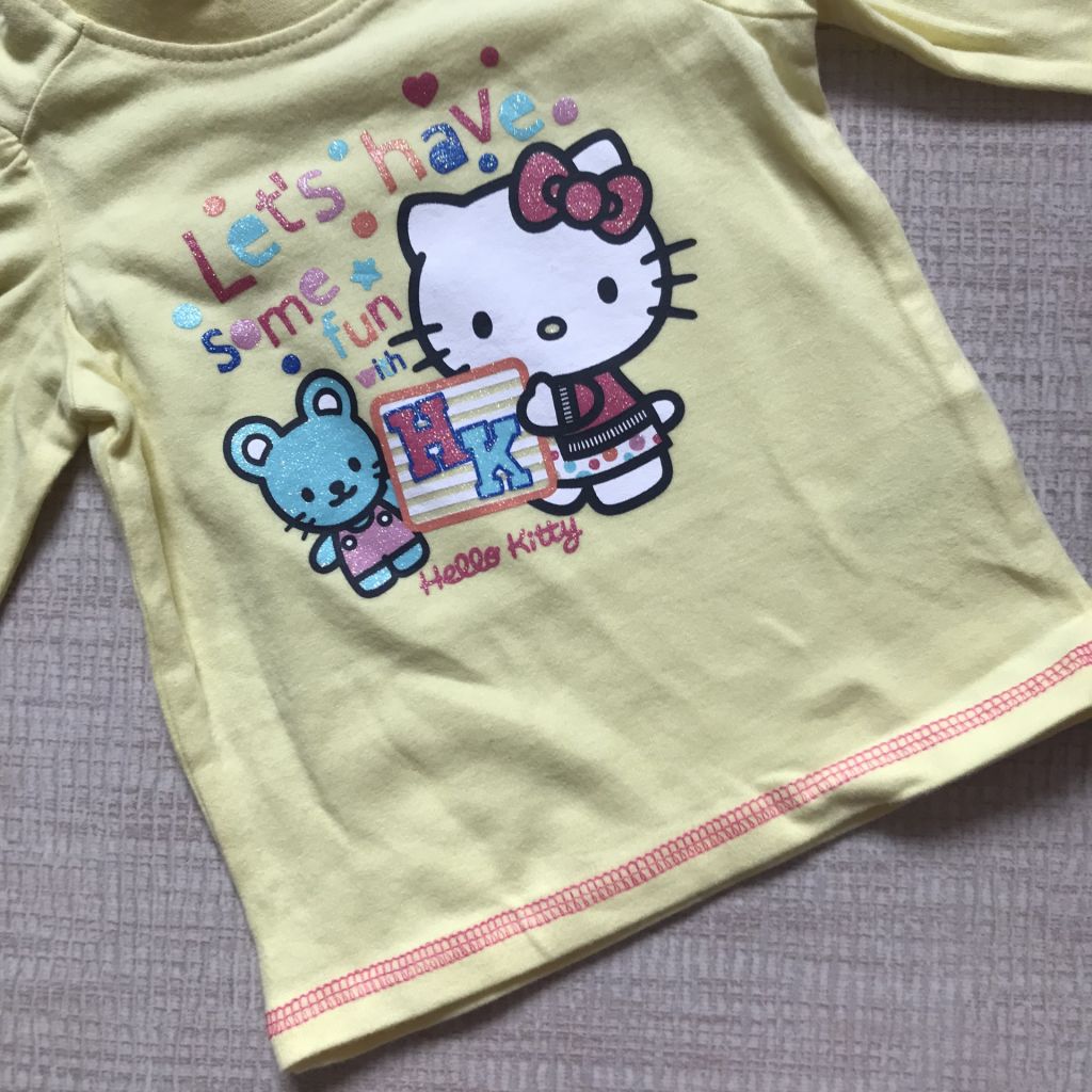 Мягусенькие регланы для девочки Hello Kitty.  Германия. 62, 68 - фото фото фото 4