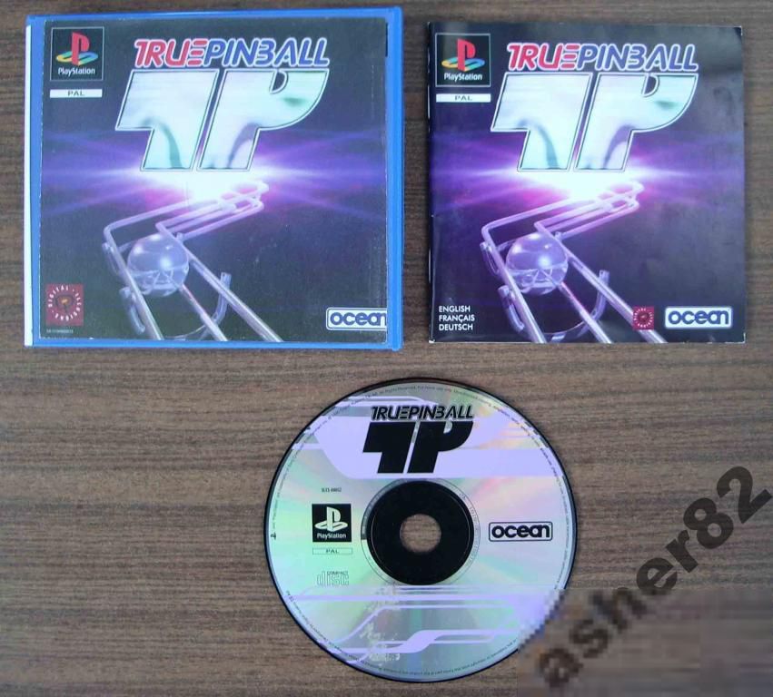 Игра на PS1 "True Pinball"       (PAL) - фото фото фото 0