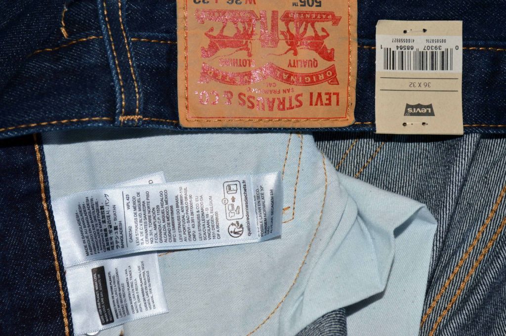 Джинси Levis 505 Regular Fit  Rinse original, нові - фото фото фото 10