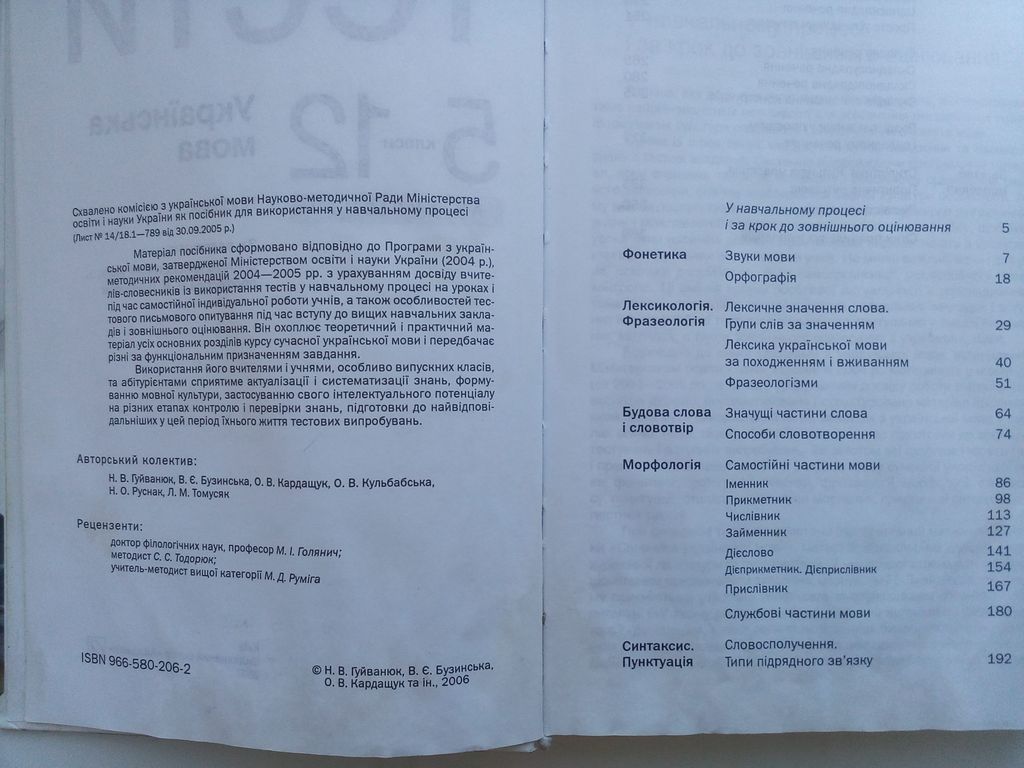 Тести українська мова абітурієнту 5-12 класи - фото фото фото 1