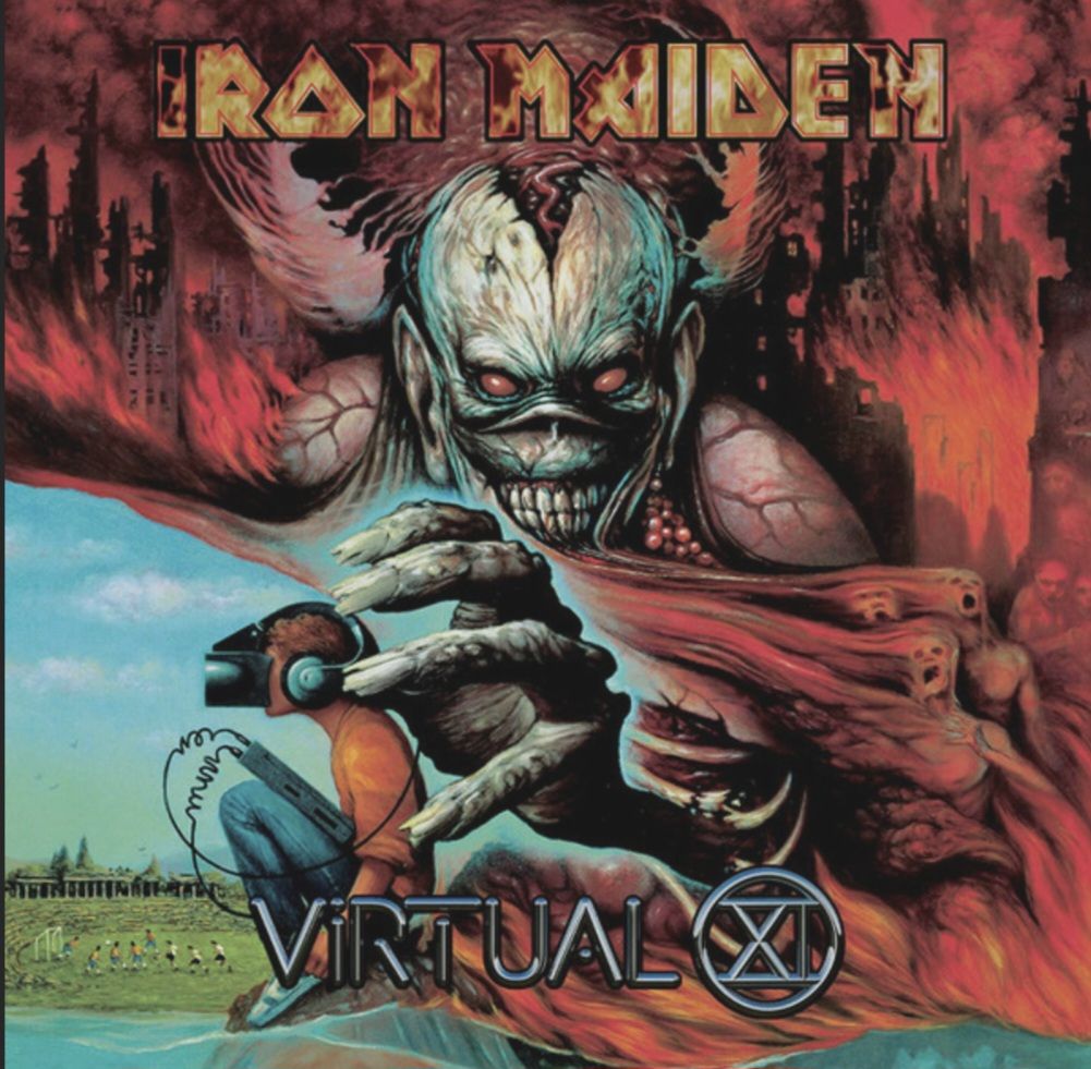 Iron Maiden - Virtual XI - 1998.  (2LP). 12. Vinyl. Пластинки. Europe. S/S. - фото фото фото 0