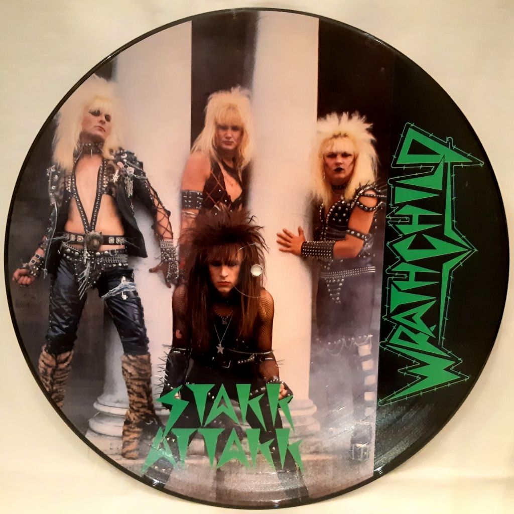 Wrathchild - Stakk Attakk - 1984.  (LP). 12. Vinyl. Picture Disc. Пластинка. England - фото фото фото 0