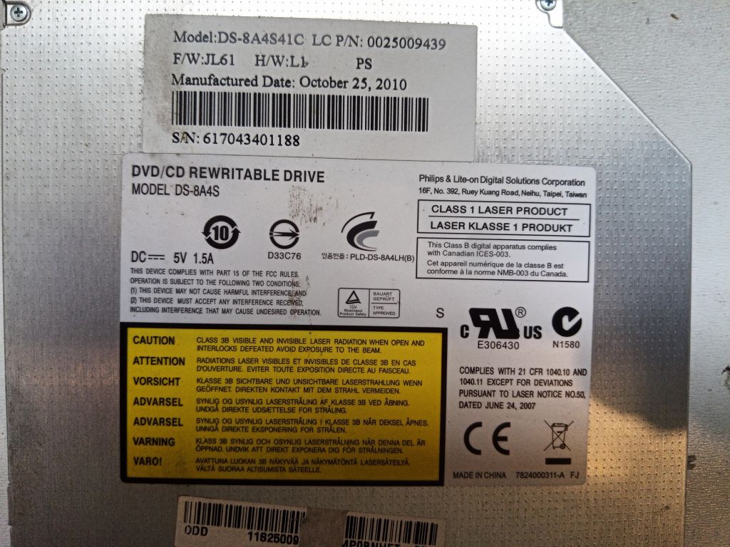 Б/У Привід на Lenovo G560 - фото фото фото 1
