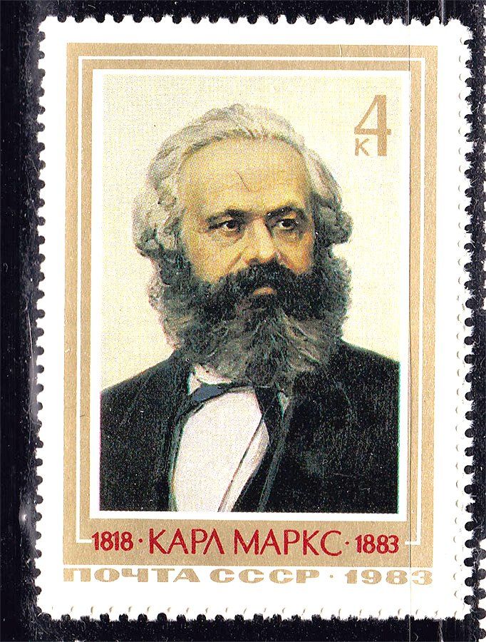 СССР 1983 г   MNH - К. Маркс - фото фото фото 0