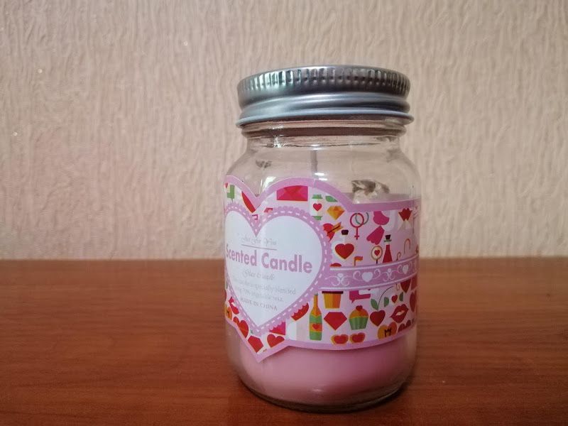 Свеча в баночке scented candle - фото фото фото 2