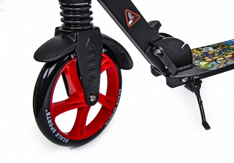Самокат Scale Sports SS-15 двухколесный 200 мм Red (SS-15 Red) - фото фото фото 3