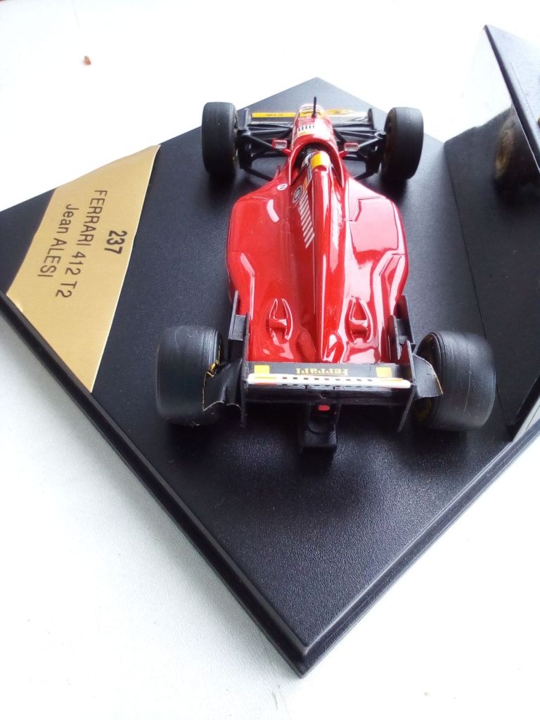ONYX F1 FERRARI 412 T2 Jean ALESI PIONEER #27 1/43 - фото фото фото 2