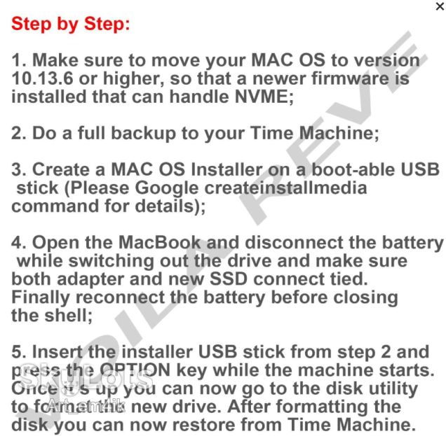 Адаптер M.2 NVME SSD для A1465 A1466 A1398 A1502 - фото фото фото 1
