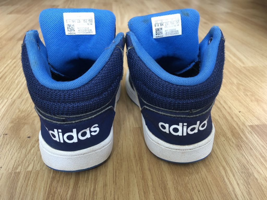 Кеды-кроссовки Adidas высокие,р.25,5,Вьетнам - фото фото фото 5