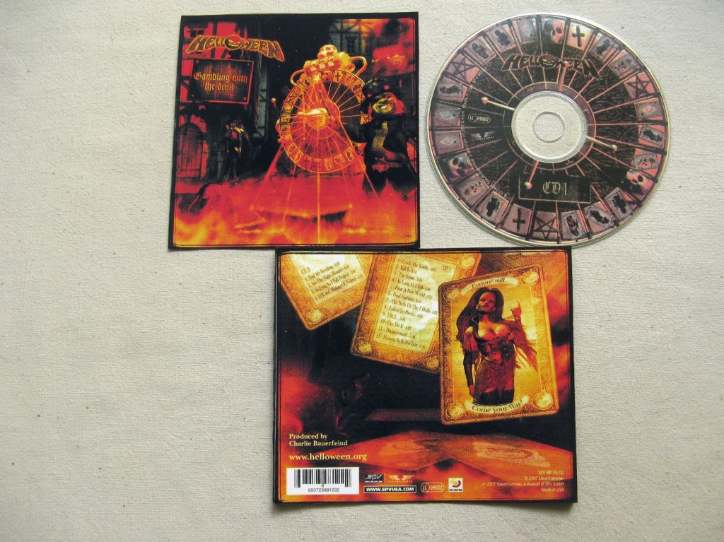 CD Helloween.  Gambing with the Devil. 2007. - фото фото фото 1