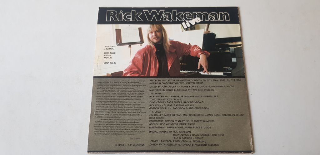 Rick Wakeman Live At Hammersmith  (Poland) - фото фото фото 1