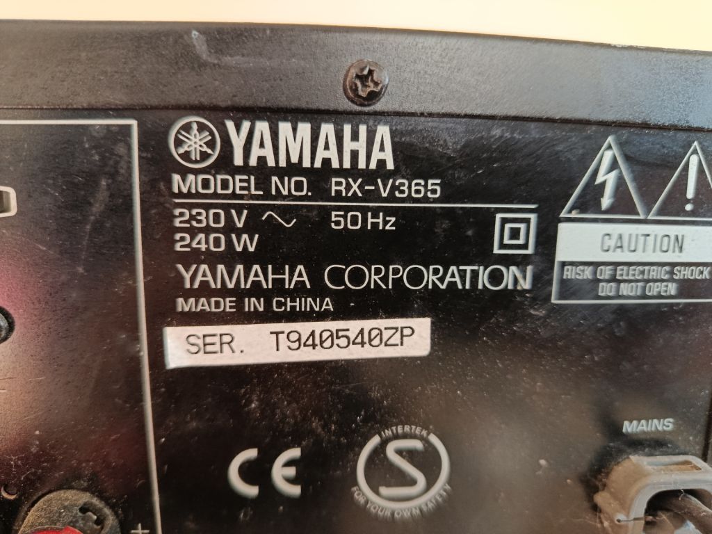 Ресівер YAMAHA RX-V365 - фото фото фото 5