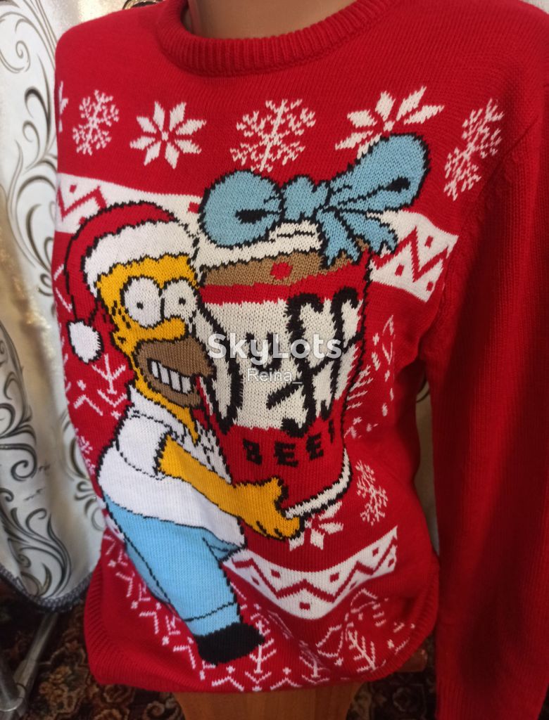 Стильний новорічний светр primark - фото фото фото 3