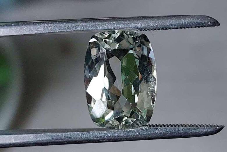 Празиолит  11.38ct 17.4x12.6mm - фото фото фото 2