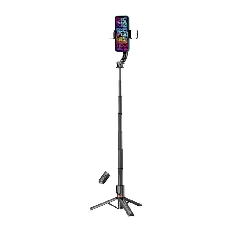 Трипод-монопод для селфи с Bluetooth ArmorStandart ASM11 double LED black (ARM79275) - фото фото фото 4