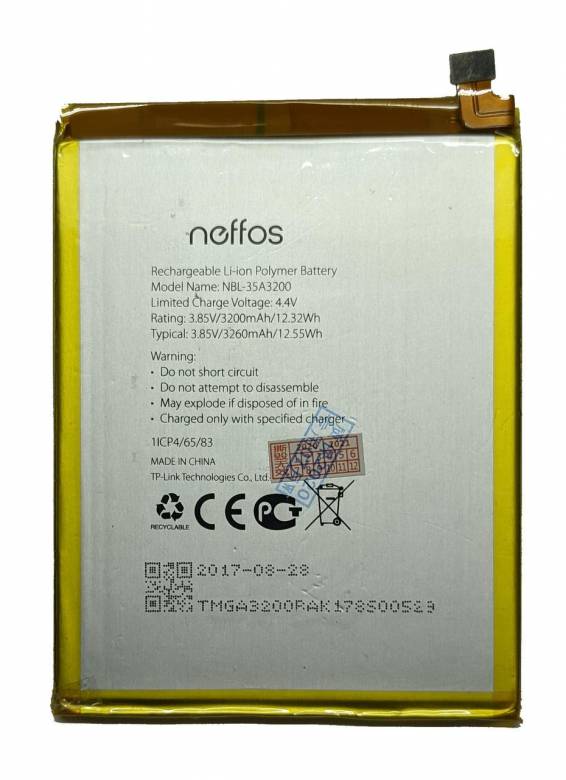 TP-Link Neffos N1 TP908A NBL-35A3200 Аккумулятор Батарея - фото фото фото 0