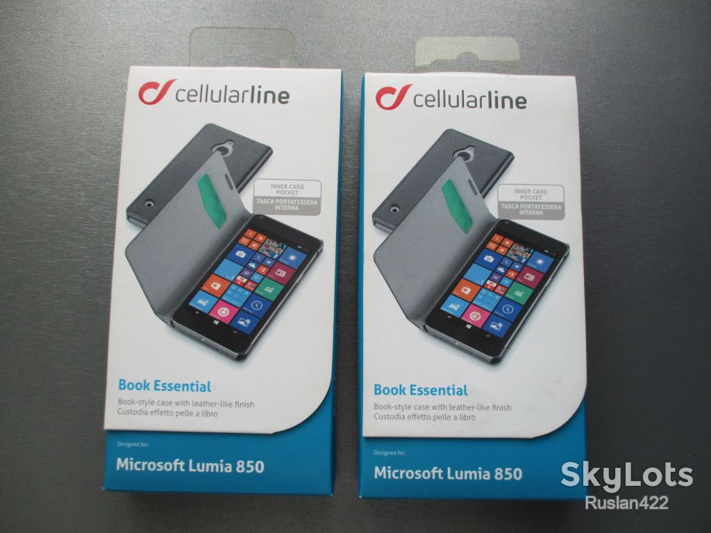 Чехол книжка cellularline для Microsoft Lumia 850 - фото фото фото 0