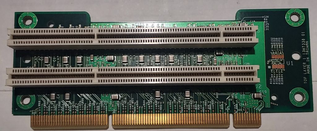 IBM 13M7338 2x PCI 40K6487 X346 X345 райзер плата - фото фото фото 0