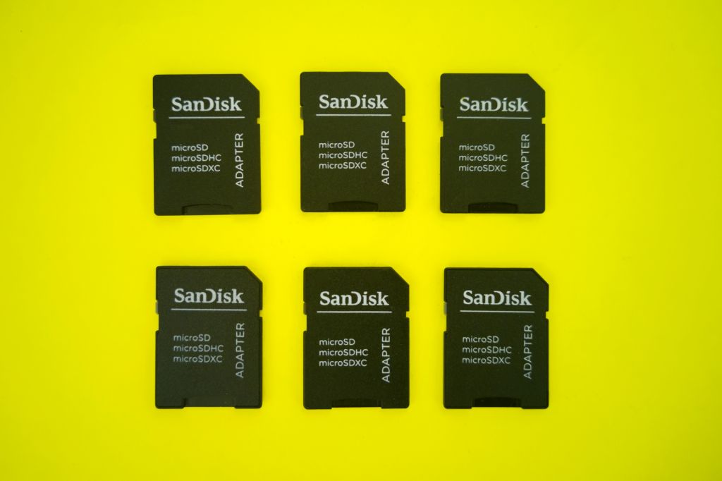 SD адаптер Переходник Sandisk для карты памяти microSD adapter - фото фото фото 1