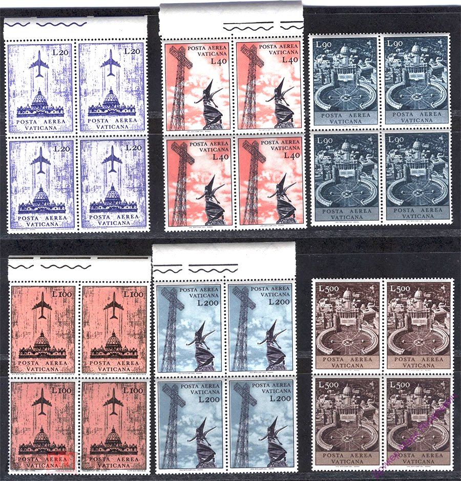 EU Ватикан  1967 г  MNH  - квартблоки - фото фото фото 0