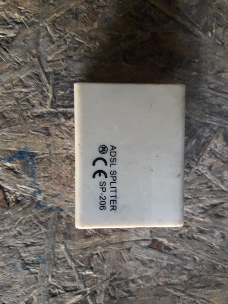 Сплиттер ADSL Splitter SP-206 - разветвитель для модема и телефона - фото фото фото 0