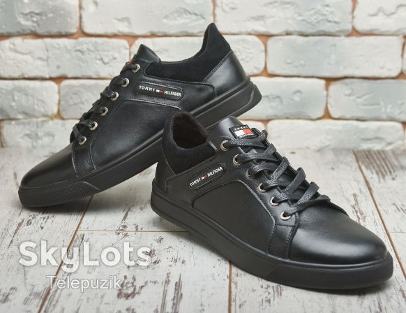 Мужские элитные кроссовки Натуральная кожа - фото фото фото 3