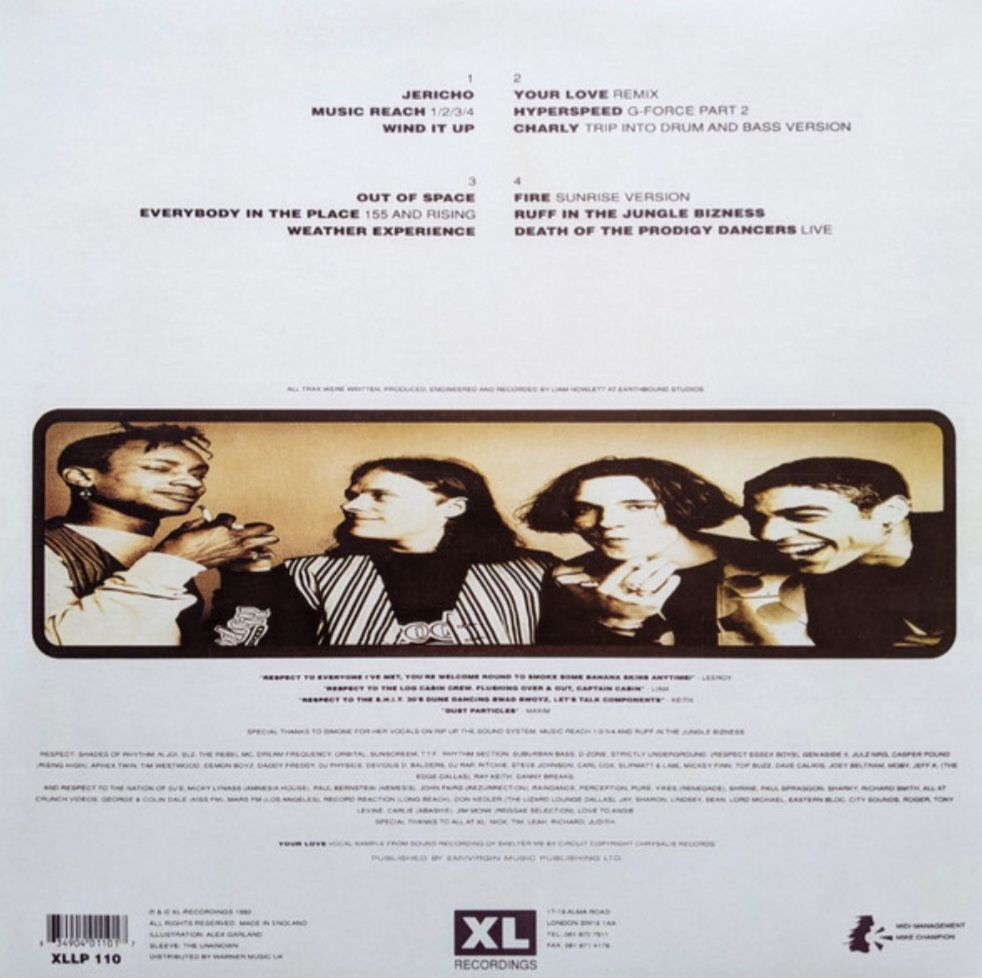 The Prodigy - Experience - 1992.  (2LP). 12. Vinyl. Пластинки. UK. S/S. - фото фото фото 1