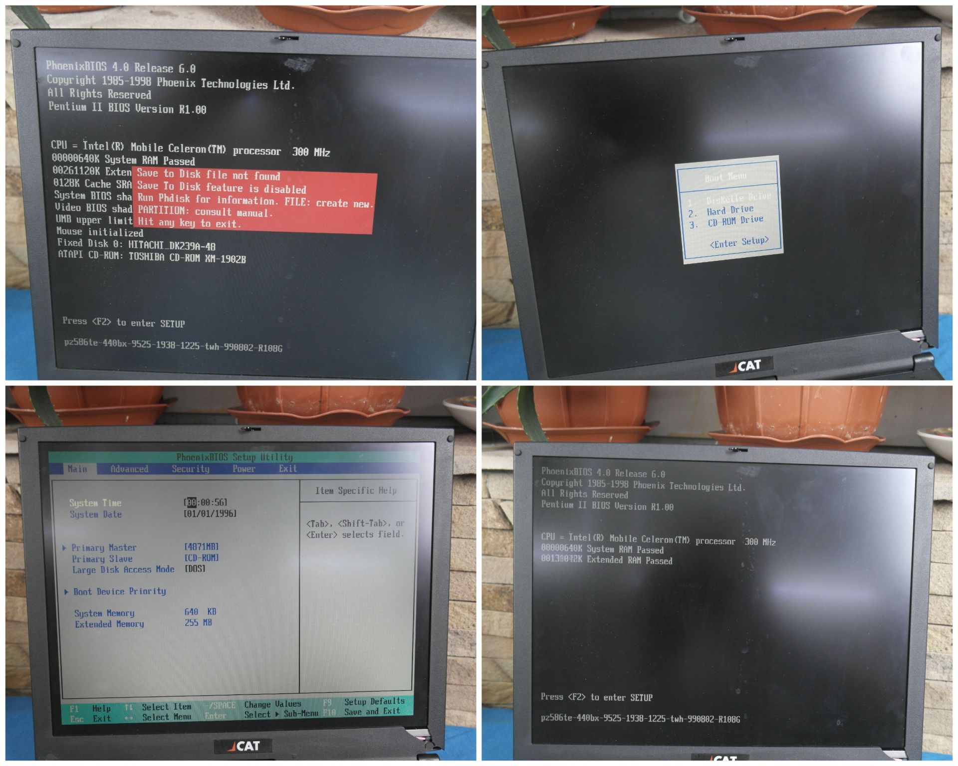 Ноутбук Сat Systemhaus P88TE Celeron 300MHz 256mb Creative SB PCI - фото фото фото 3