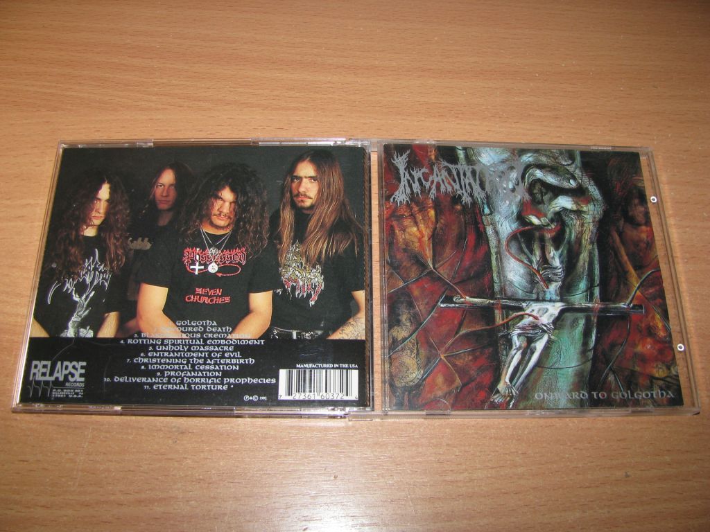 INCANTATION - Onward To Golgotha    (1992 Relapse USA) - фото фото фото 0