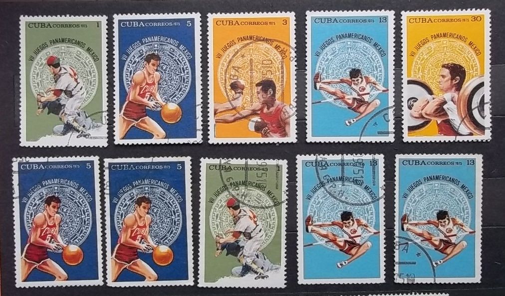 Куба 1975 г - 7-е Панамериканские игры, Мексика - фото фото фото 0