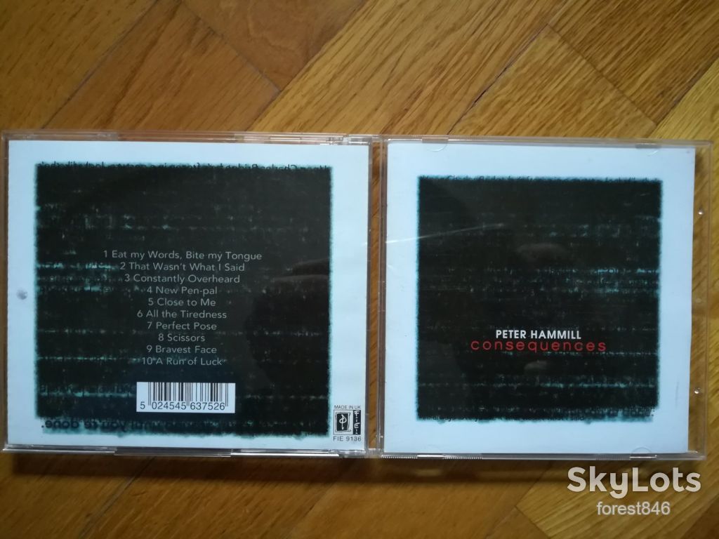 Peter Hammill-Consequences-UK-состояние: 5 - фото фото фото 0
