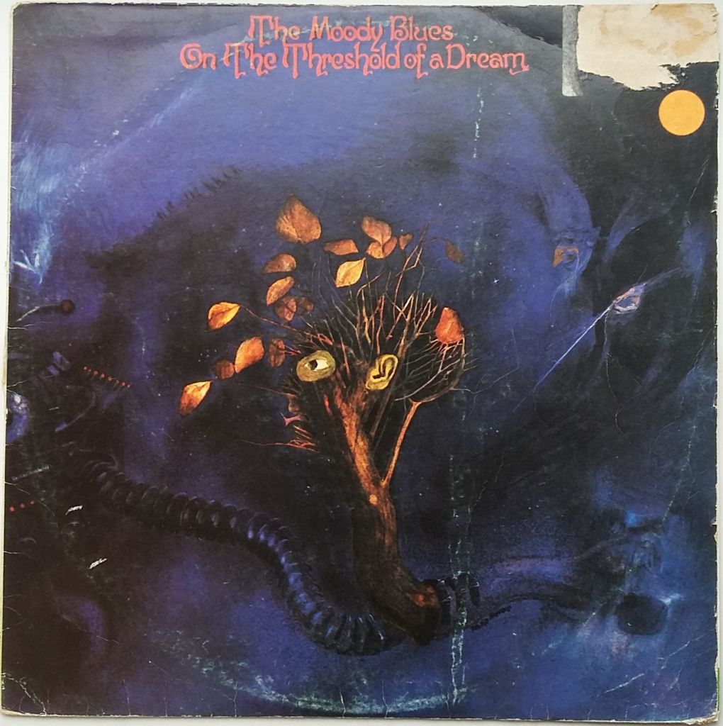 THE MOODY BLUES On The Threshold Of A Dream LP VG/G+ - фото фото фото 0