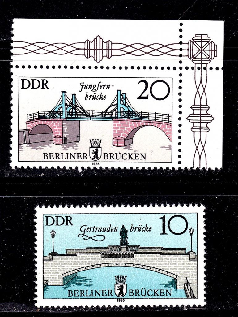 ГДР / DDR   MNH - архитектура - мосты - фото фото фото 0