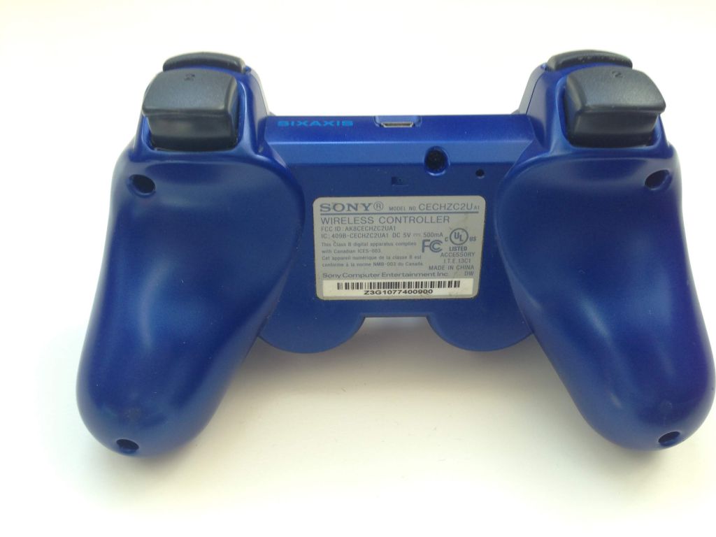 Sony PlayStation 3 DualShock Blue-Original - фото фото фото 1