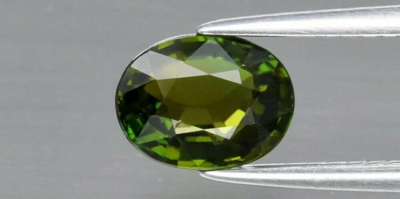 Натуральный турмалин 1.17ct 7.4x5.7mm - фото фото фото 1