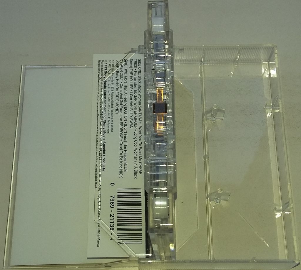 VARIOUS  The Rockin' '70s. Cassette  (US) - фото фото фото 2